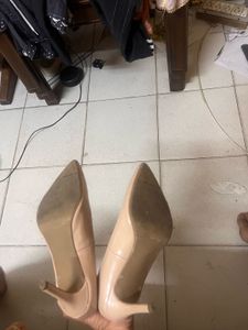 Elegant Nude Stiletto Heels