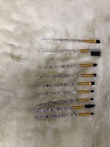 Sparkly Makeup Brush Set
