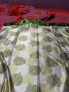 Leaf Print Curtain 2