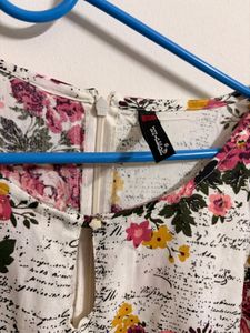 Floral Print Kurta
