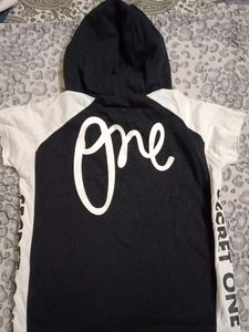Westside black And White Hoodie