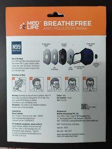 MEDLIFE BREATHEFREE Anti-pollution Mask