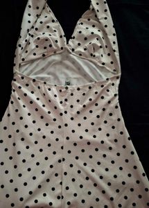 Polka Dot Halter dress