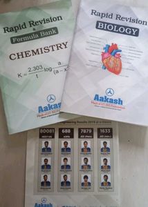 Aakash Rapid Revision &amp; Formula Bank Books