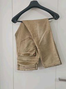 Slim Fit Jeans Camel Colour