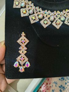 Stunning Rhinestone Jewellery Set