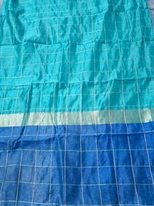 Teal Saree