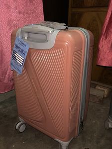 Stylish Pink Hardshell Suitcase