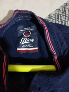 Men's Striped Polo T-Shirt