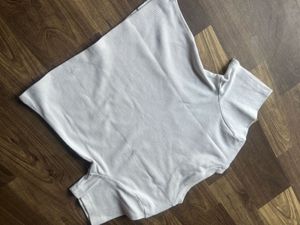 Ribbed Knit T-Shirt