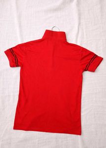 "Men's Red polo T-shirt "
