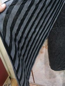 Asymmetrical Striped Tunic Top