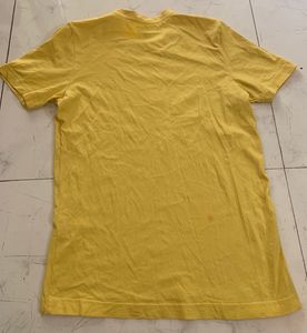 Yellow Casual T-Shirt