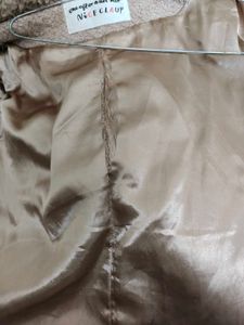 Stylish Beige Overcoat