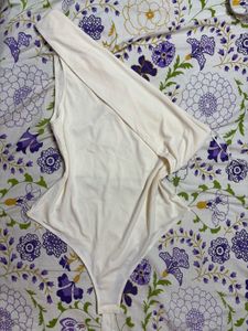 H&M Stylish One-Shoulder Bodysuit