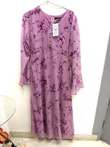 shein Floral Print Midi Dress