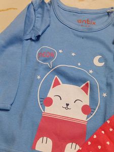6-12 mnth Cute Antix Baby Outfit