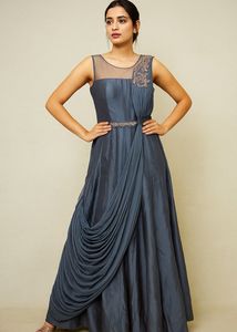 Clearance Sale! Stunning Metallic Evening Gown