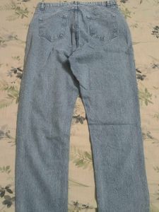 Distressed Light Wash Mom Jeans
