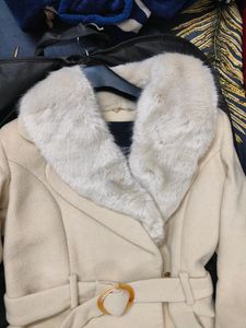 Madame Off White Overcoat