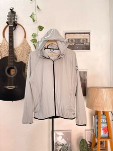 Calvin Klein Light Grey Hooded Jacket