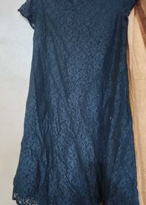 Elegant Green Lace Dress