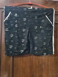 Nautical Print Shorts