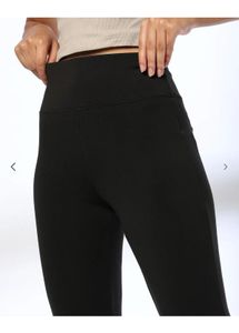 Classic Black Flared Tights