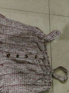 Striped Smocked Maxi Dress