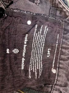 Women's Grey Wide-Leg Jeans