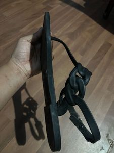 Everyday wear Stylish Black Thong Sandals