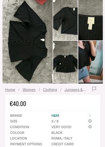 H&amp;M Cardigan From Italy🇮🇹