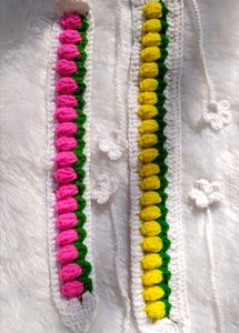 Handmade Crochet Hair Bands Set Of 2