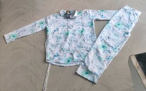 Floral Print Girls Clothing Set