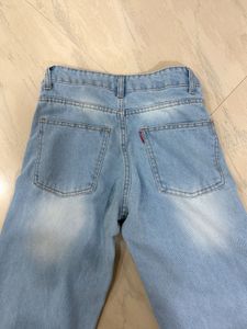 Light Wash Wide Leg Jeans