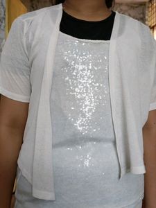 Beautiful Sequence Dress With Jacket