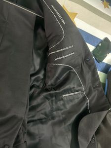 Men's Classic Black Suit coat pant