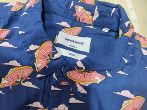 Jack &amp; Jones Printed Half Sleeves Tshirt