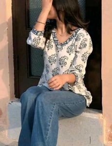 Stylish Printed Kurta