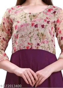 Elegant Floral Print Maxi Dress