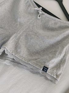 Cozy Lace Trim Sleep Shorts