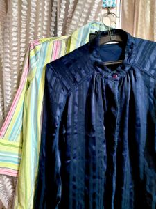 New Striped &amp; Silk Shirts Bundle