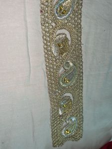 Embroidered Dupatta Border