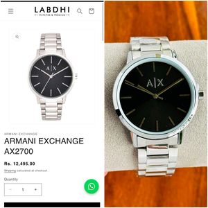 Armani Exchange  Watch Men rakhi sale