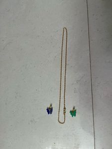1 Chain And 2 Pendant