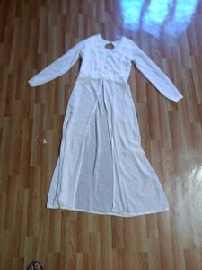Elegant White Maxi Dress