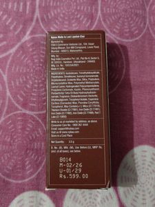 Nykaa Matte to last Bullet lipstick