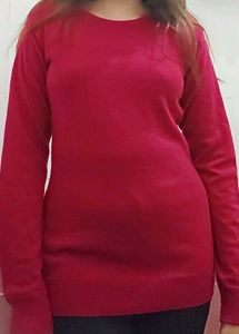 Cozy Pink Knit Sweater