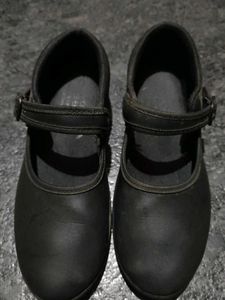Campus Black shoes (4 To 6 Years)