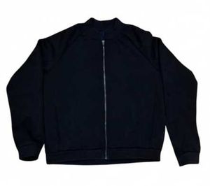 Classic Black Bomber Jacket